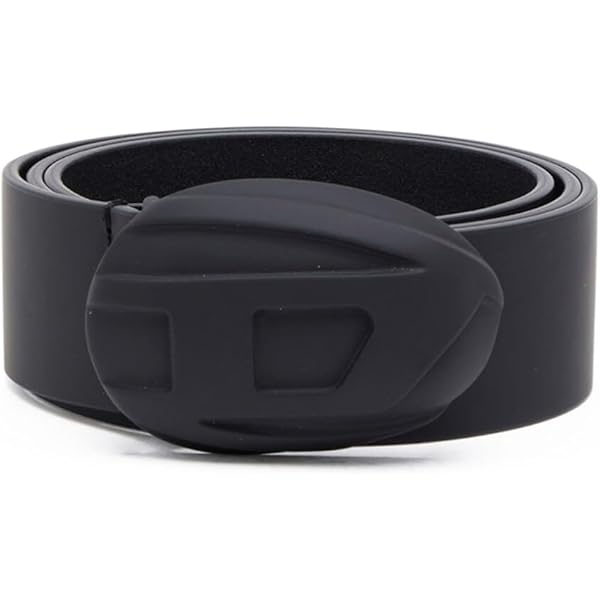 Amazon | [Diesel] (ディーゼル) メンズ カウレザー プラーク ベルト